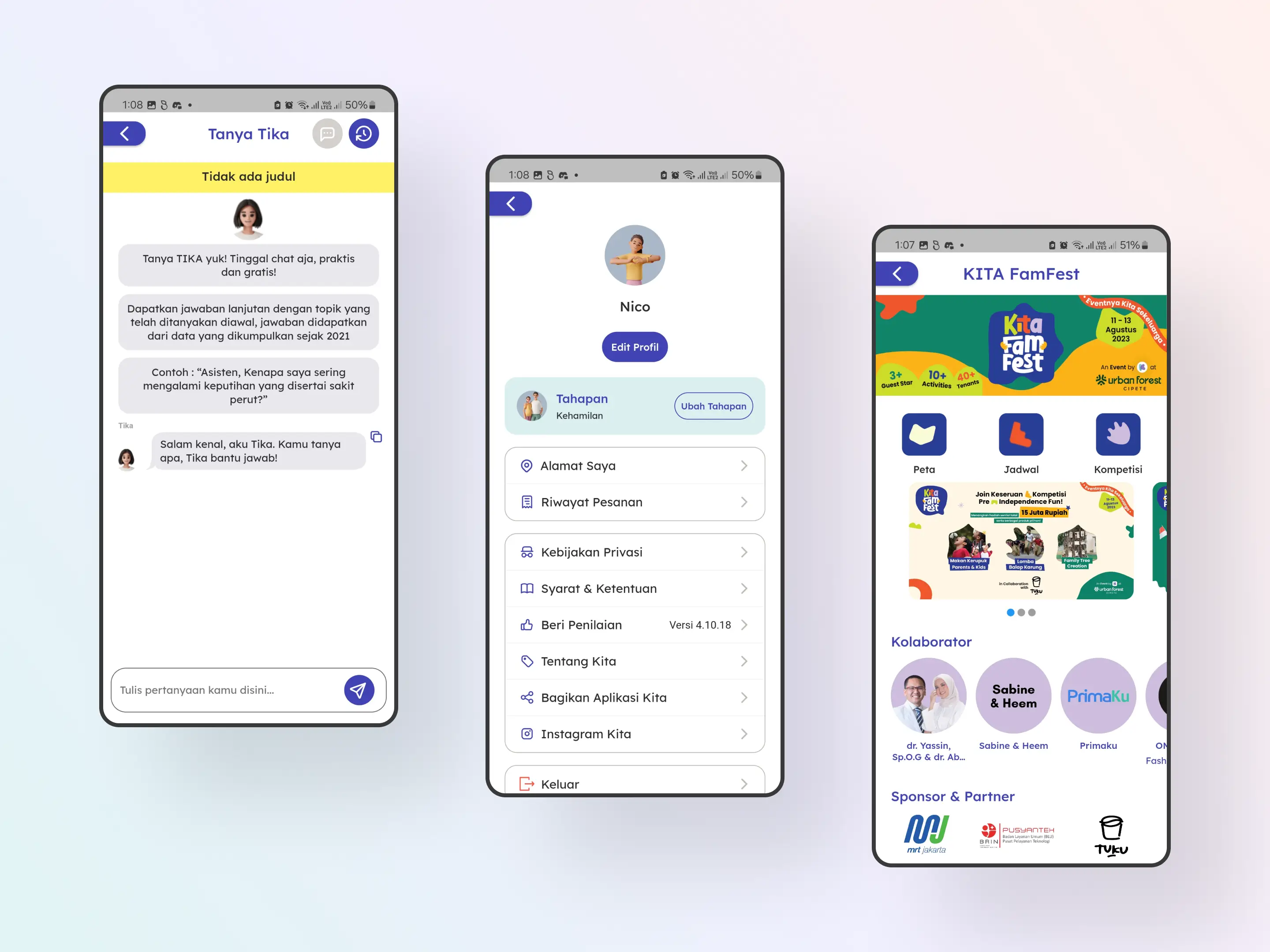 KitaCare screenshot